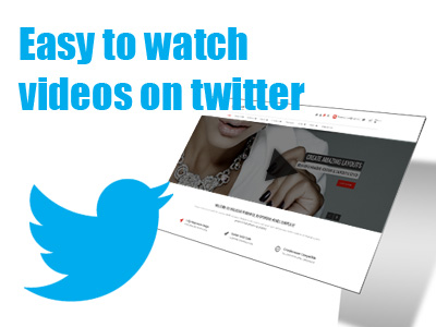 Now it’s become very easy to watch videos on twitter