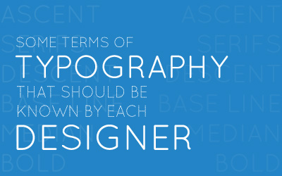 typography terms