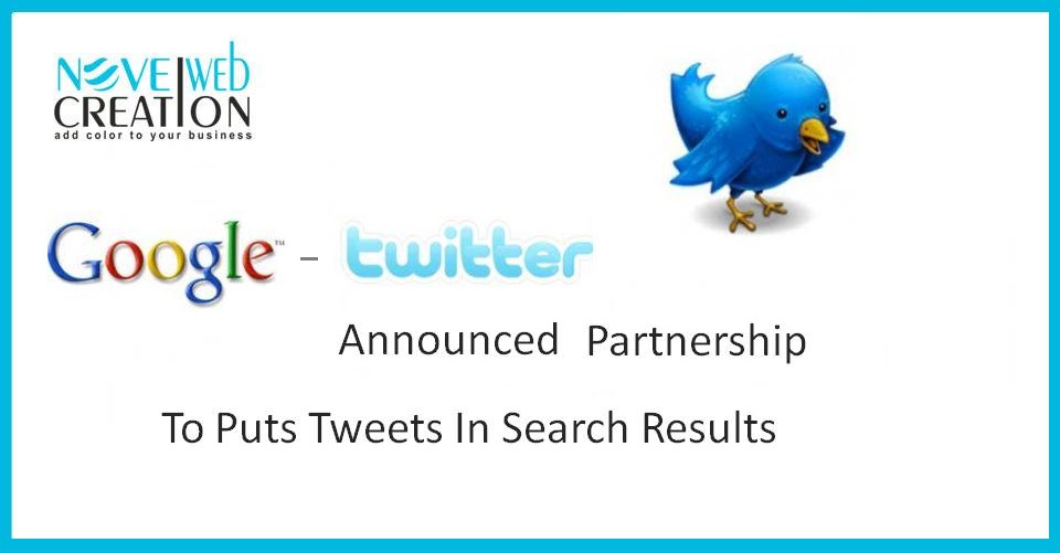 Google-Twitter Announced Partnership To Puts Tweets In Search Results