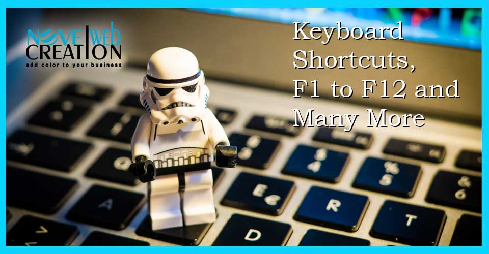 Keyboard Shortcuts, F1 to F12 and Many More