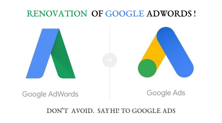 Renovation of google adwords